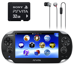 PlayStation Vita NX^EubN 3G/Wi-FifŁE[J[h32GBECi[C[wbhZbg